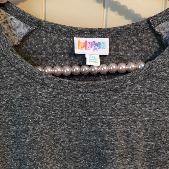 Lularoe Floral Randy - Picture 3 of 4